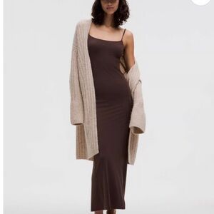 lululemon athletica Alpaca Wool-Blend Cardigan in Beige